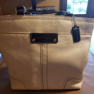 Coach Handbag , 10" H X131/2 W X 4"d